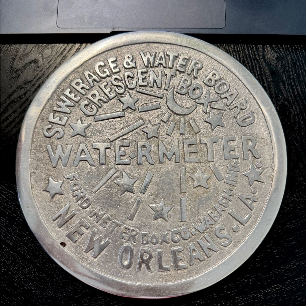 New Orlean, Silver New Orleans Water Meter - Godinger Silver Art Co.